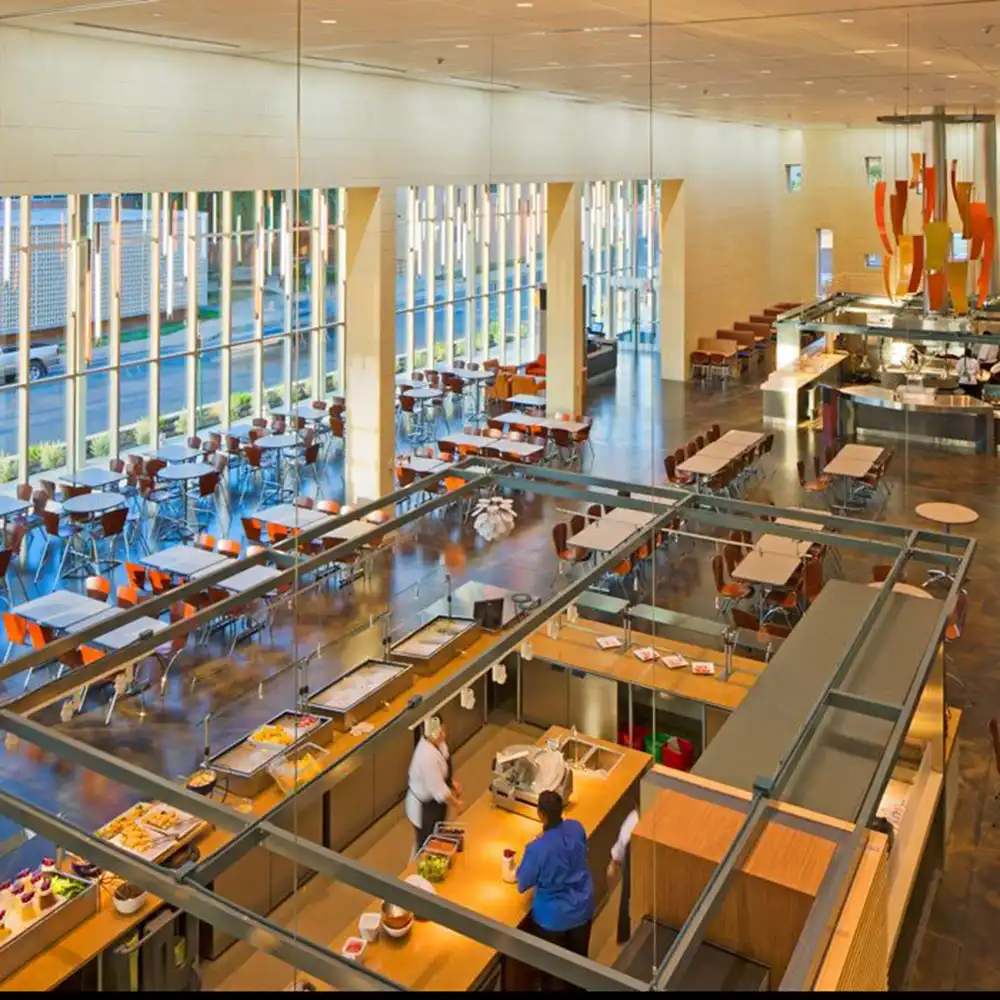Inside of Old Main Dining Hall
