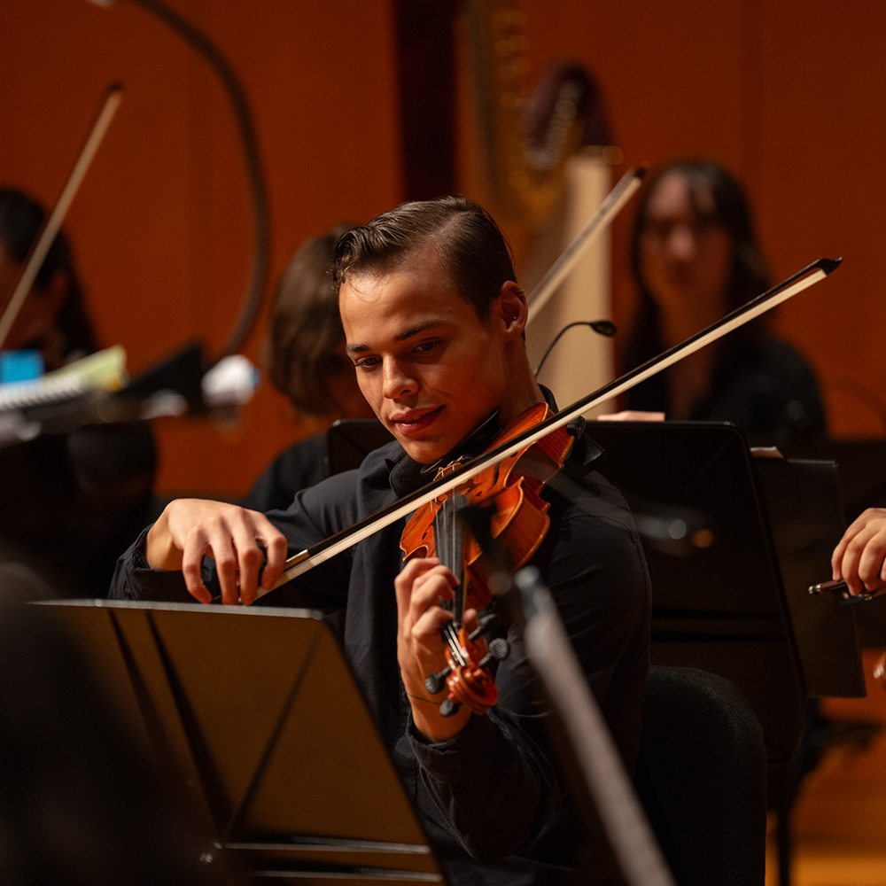 musicians on stage